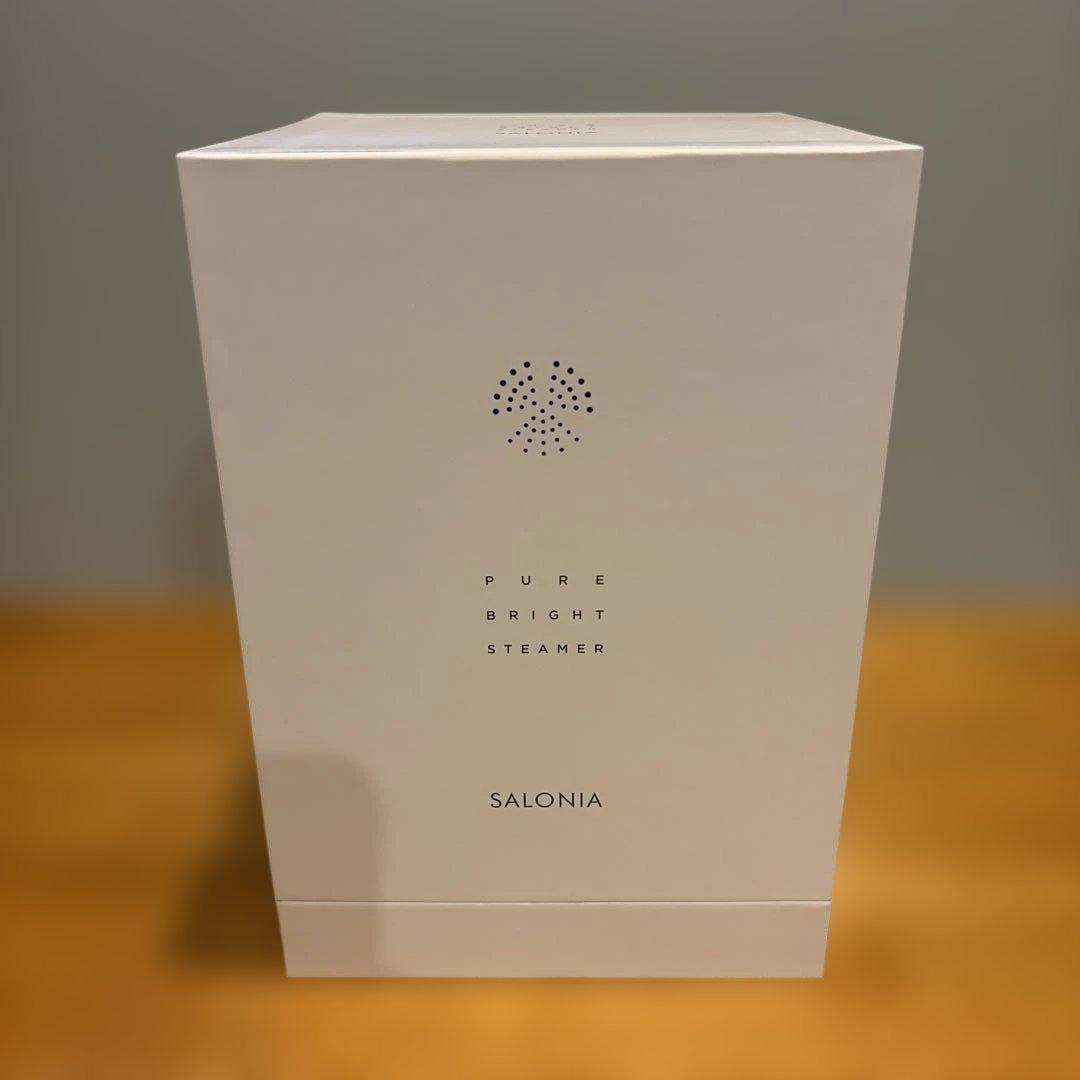 [新品未開封]サロニア　ピュアブライトスチーマー