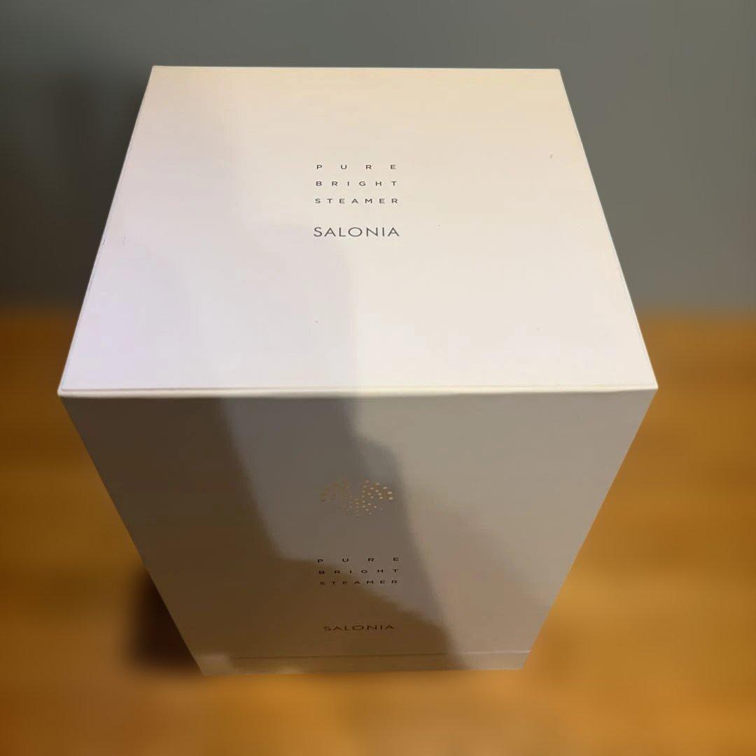 [新品未開封]サロニア　ピュアブライトスチーマー