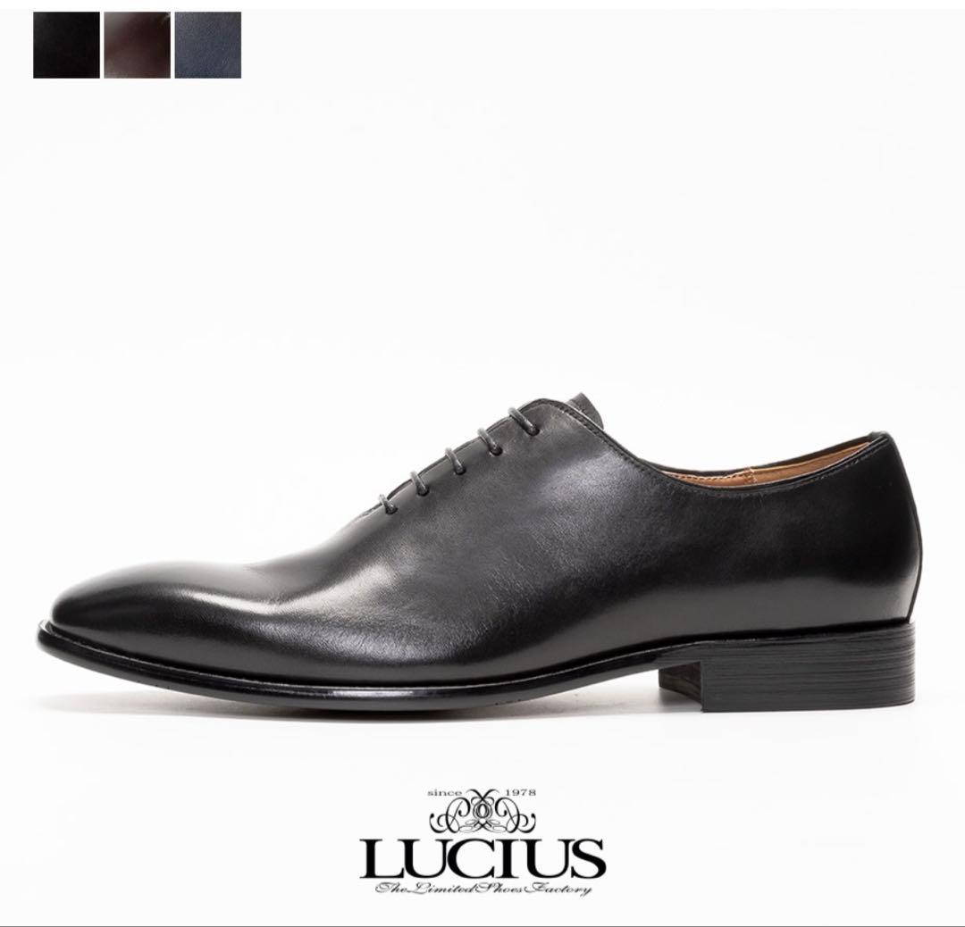 【美品】LUCIUS ルシウス 革靴 ブラック 黒