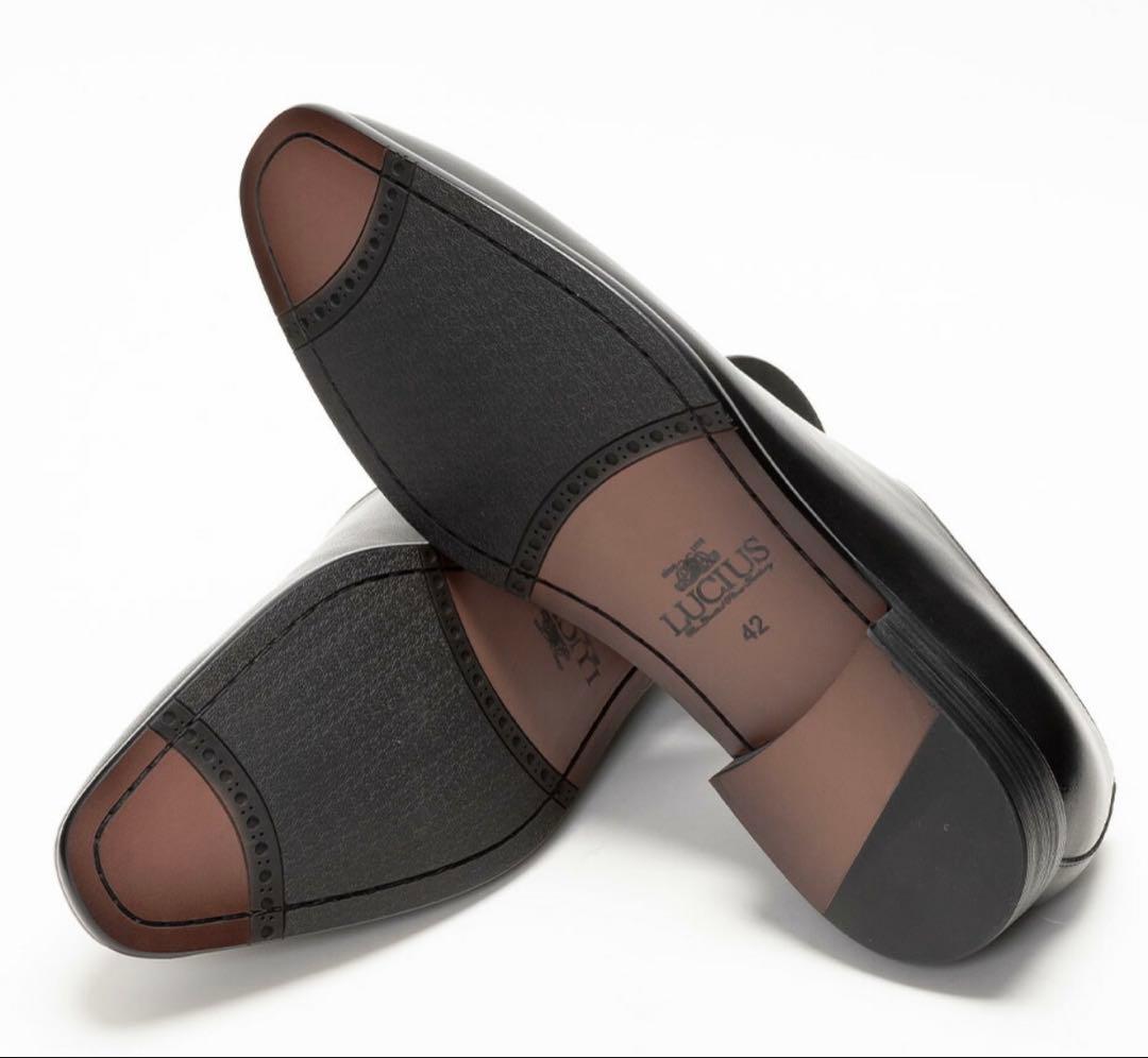 【美品】LUCIUS ルシウス 革靴 ブラック 黒
