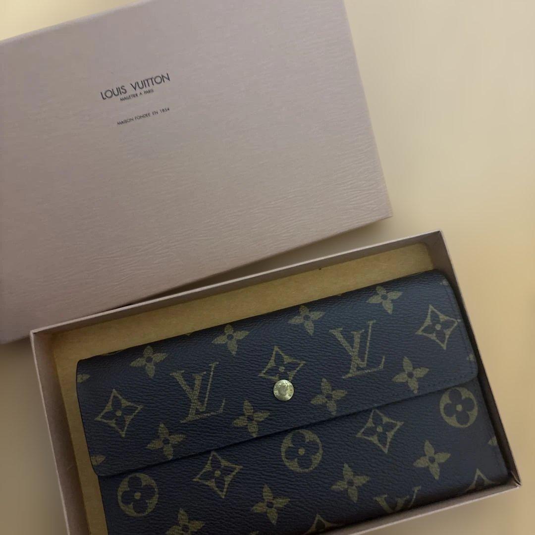 LOUIS VUITTON ダークブルー 長財布