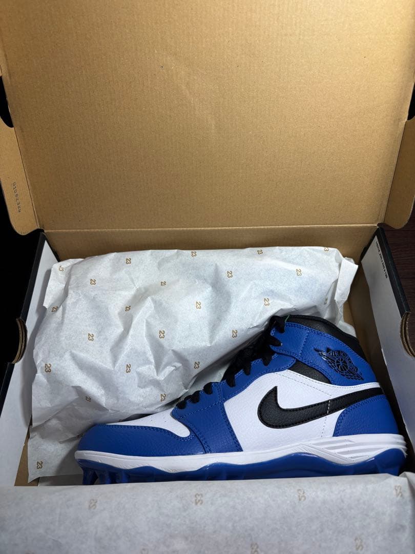 ジョーダン 1 ミッド TD クリート ゲームロイヤル　野球スパイク27.0㎝