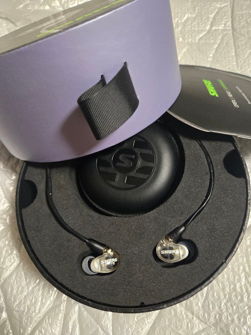 ​SHURE AONIC 4 レストア品（Knowles新品フィルター／清掃済）