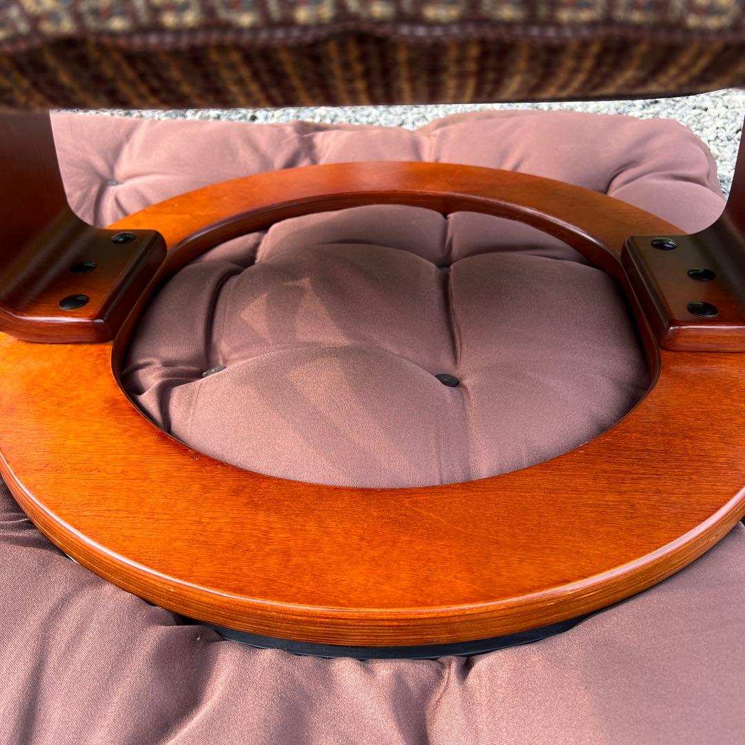 リクライニングソファ オットマン付き パーソナルチェア テーブル 1人掛け