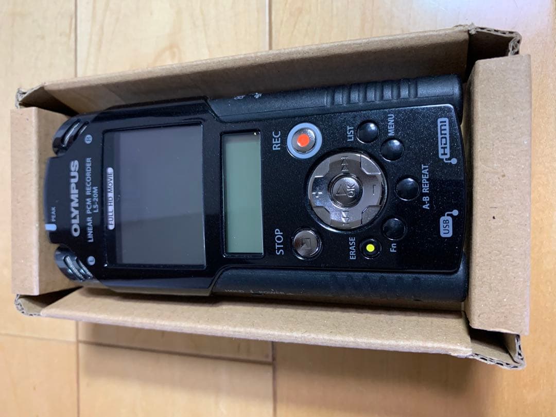 録画、録音　オリンパスLS-20M