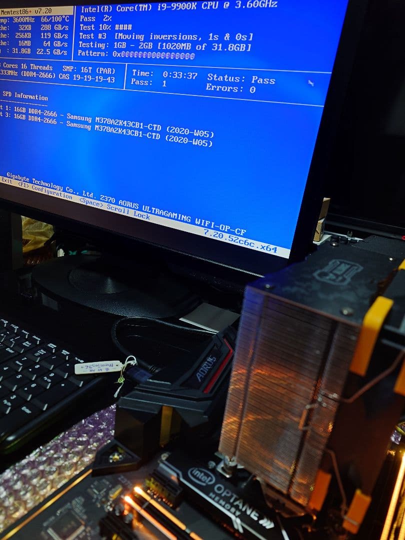 Samsung DDR4 2666 16GB ×2 計 32GB 【動作確認済】