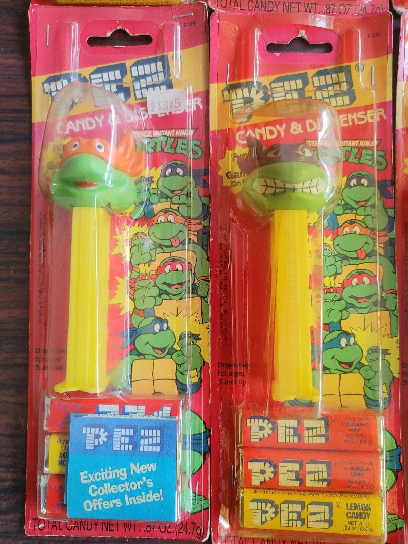 ミュータントタートルズ　PEZ　13品セット