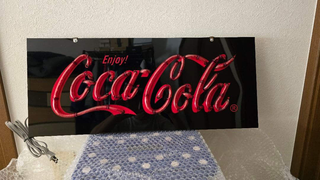 非売品 Coca-Cola Enjoy! ネオンサイン