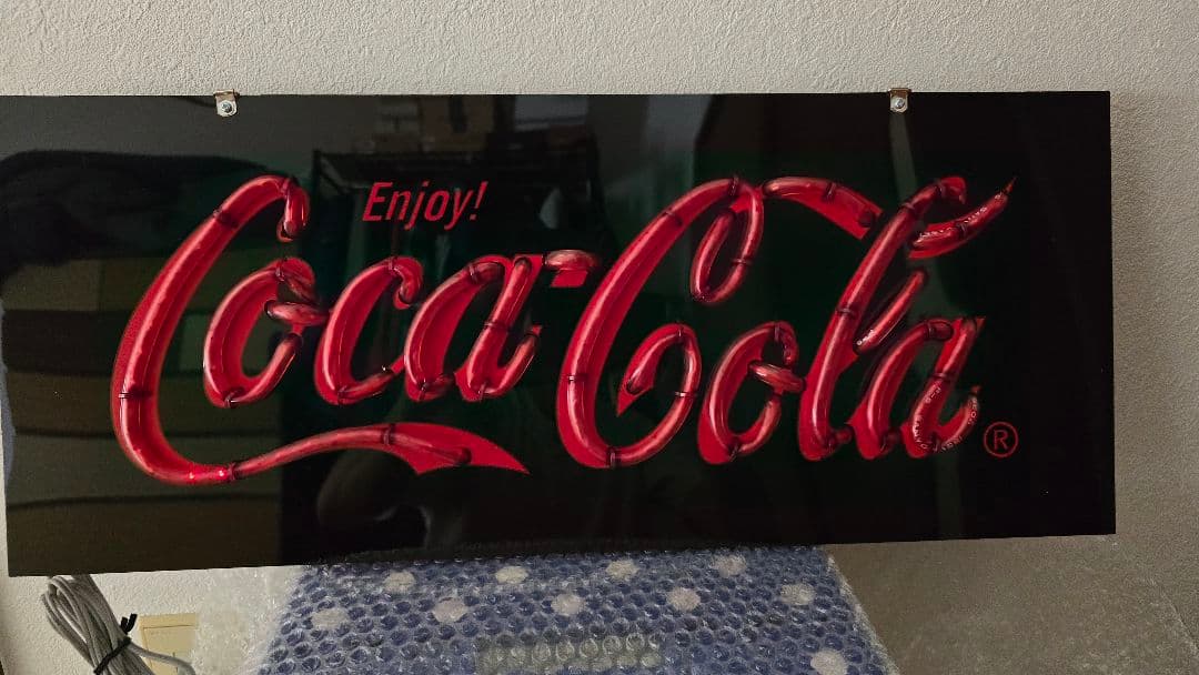 非売品 Coca-Cola Enjoy! ネオンサイン