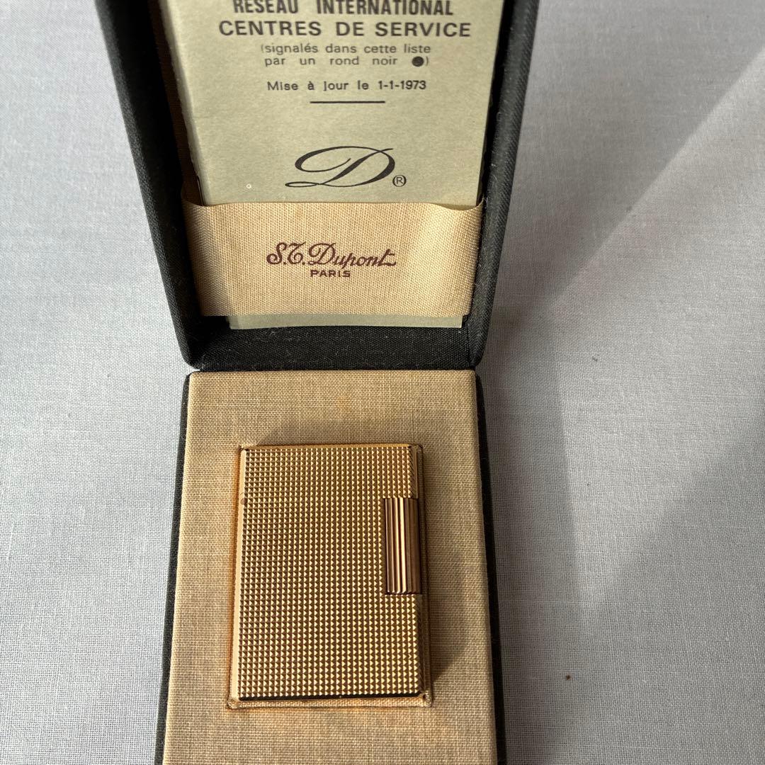 デュポン　ゴールドガスライター