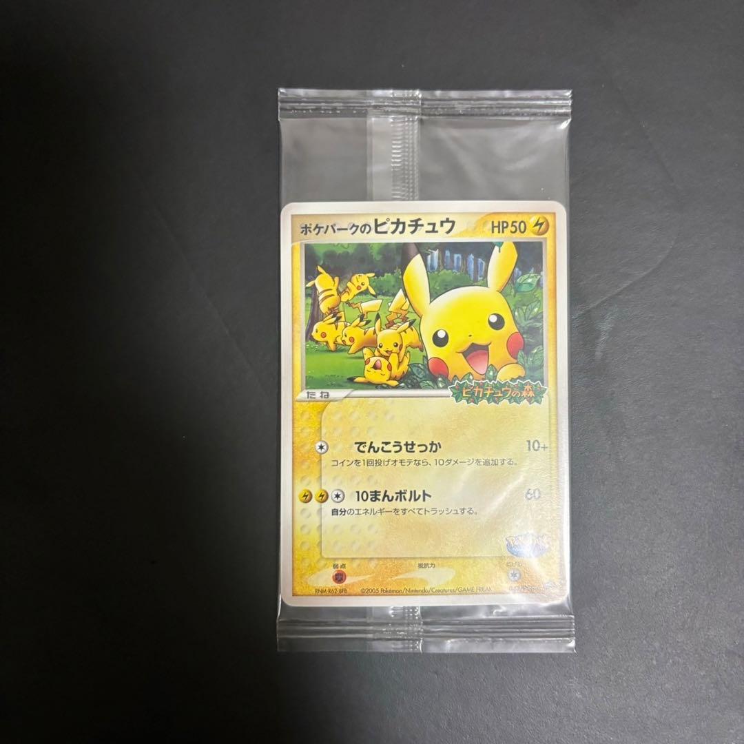 R*Y様 ポケパークのピカチュウ PROMO PCG-Pプロモカード 未開封