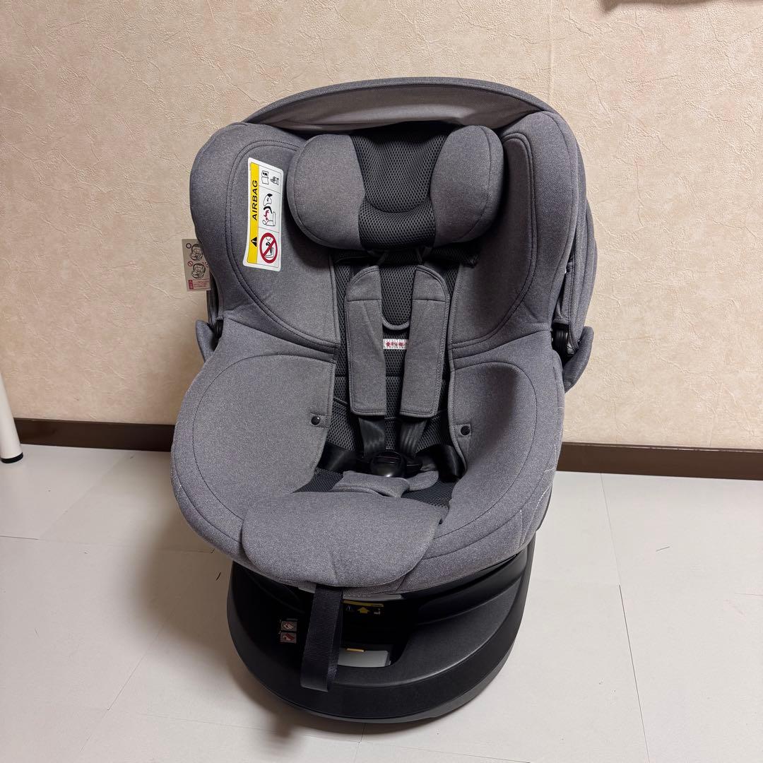 エールベベ クルット4i ISOFIX対応 チャイルドシート 回転式 中古美品