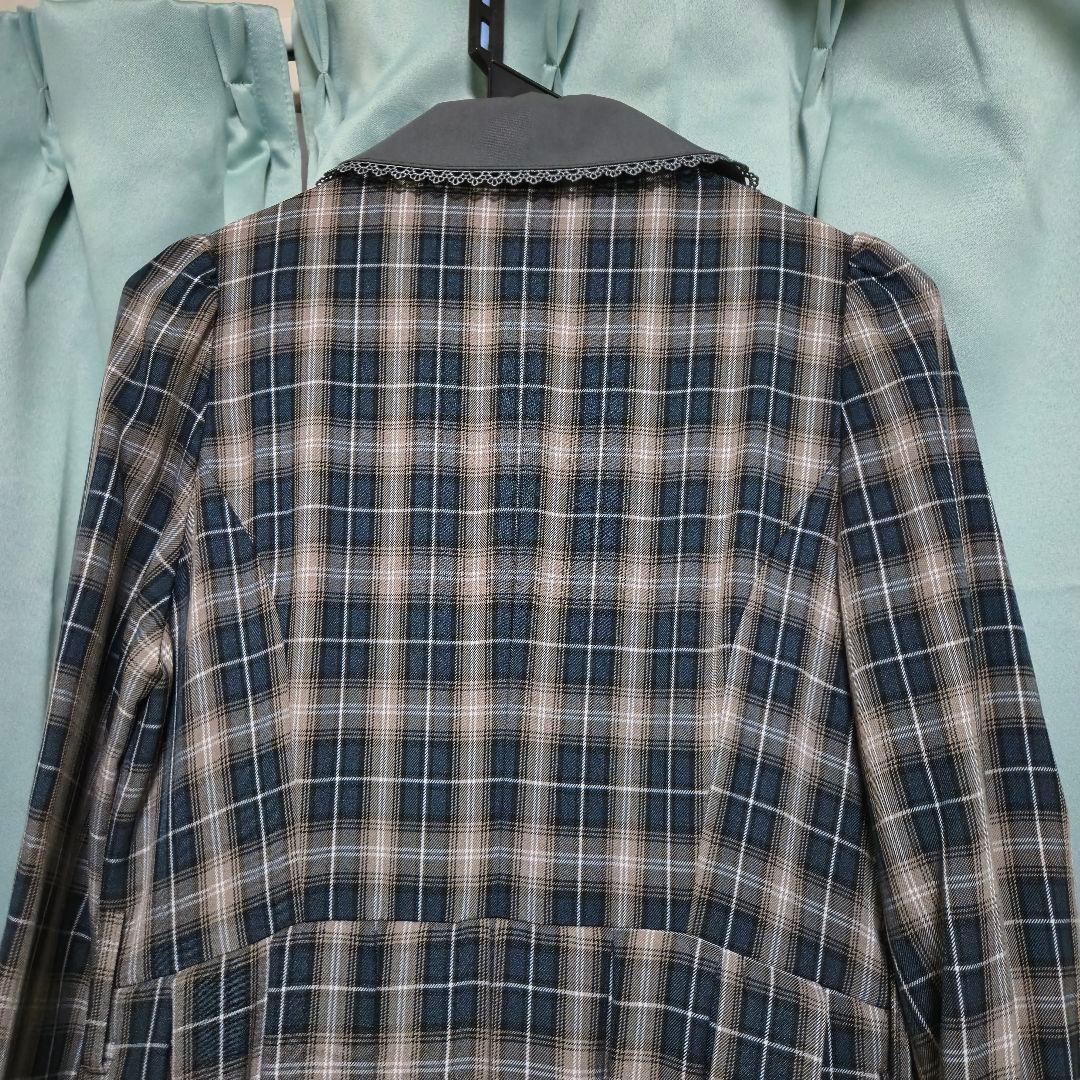 sheglit　クラシカルチェックワンピース