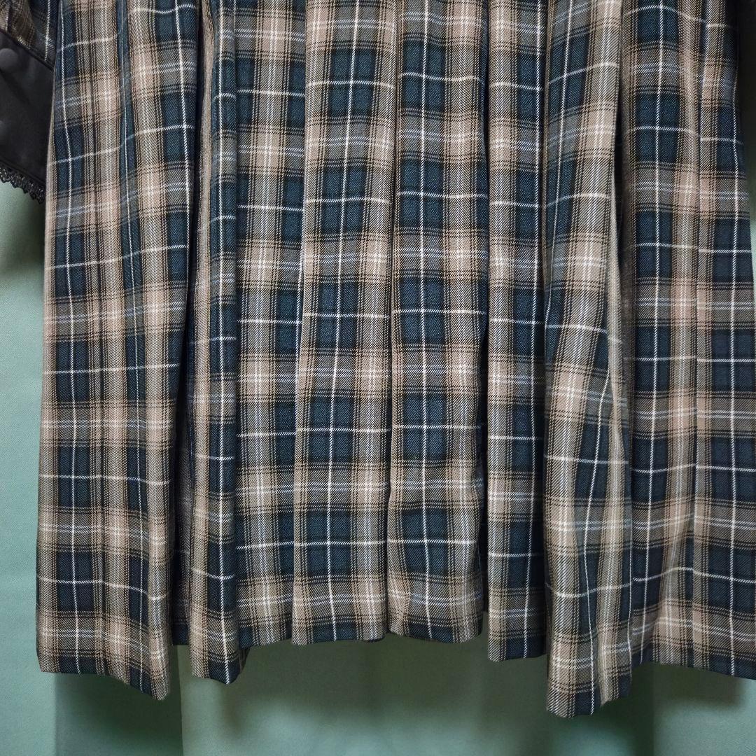 sheglit　クラシカルチェックワンピース