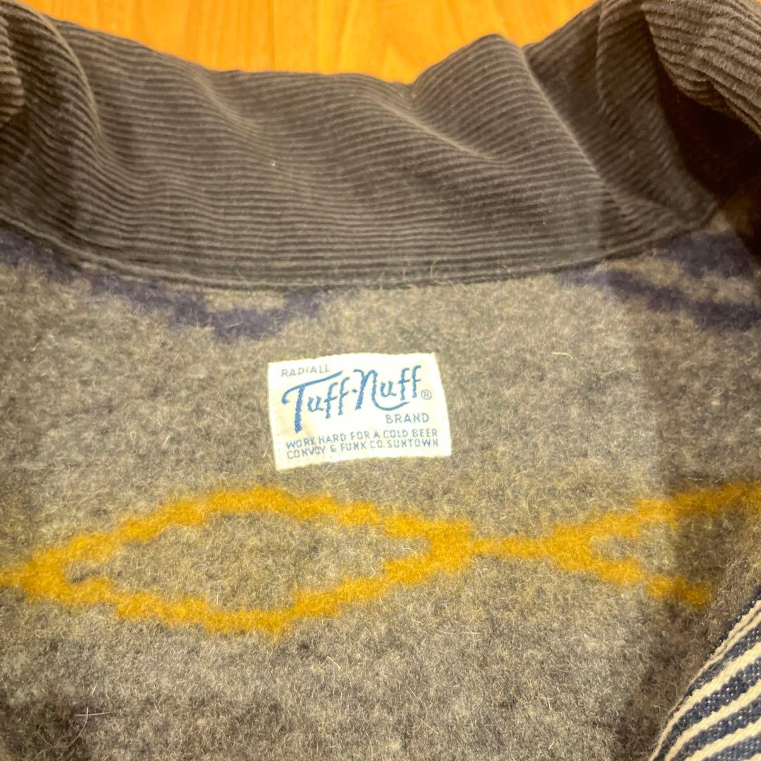 ラディアル Tuff-Nuff ストライプ カバーオール　ヒッコリー