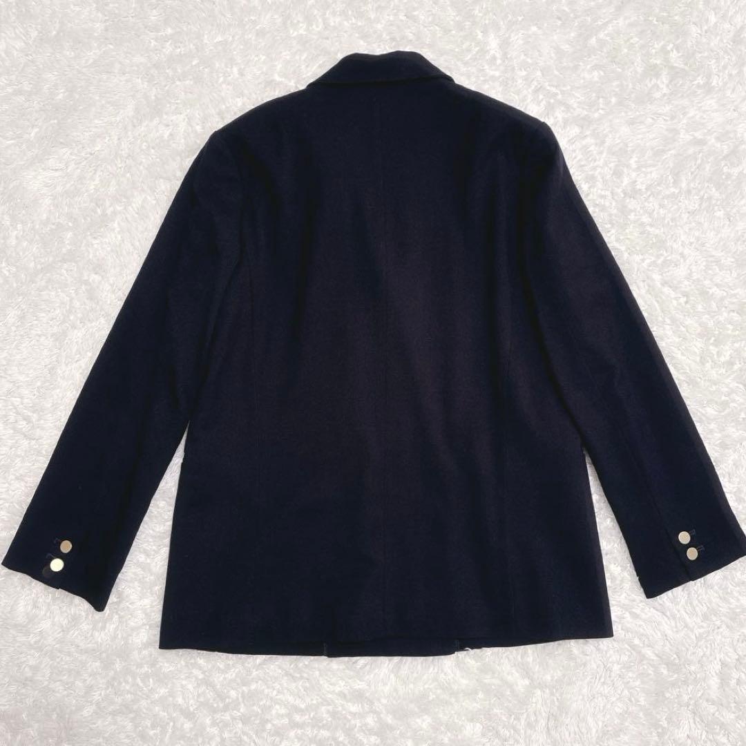 【美品】Mila Owen 金ボタン ダブル テーラードジャケット ネイビー