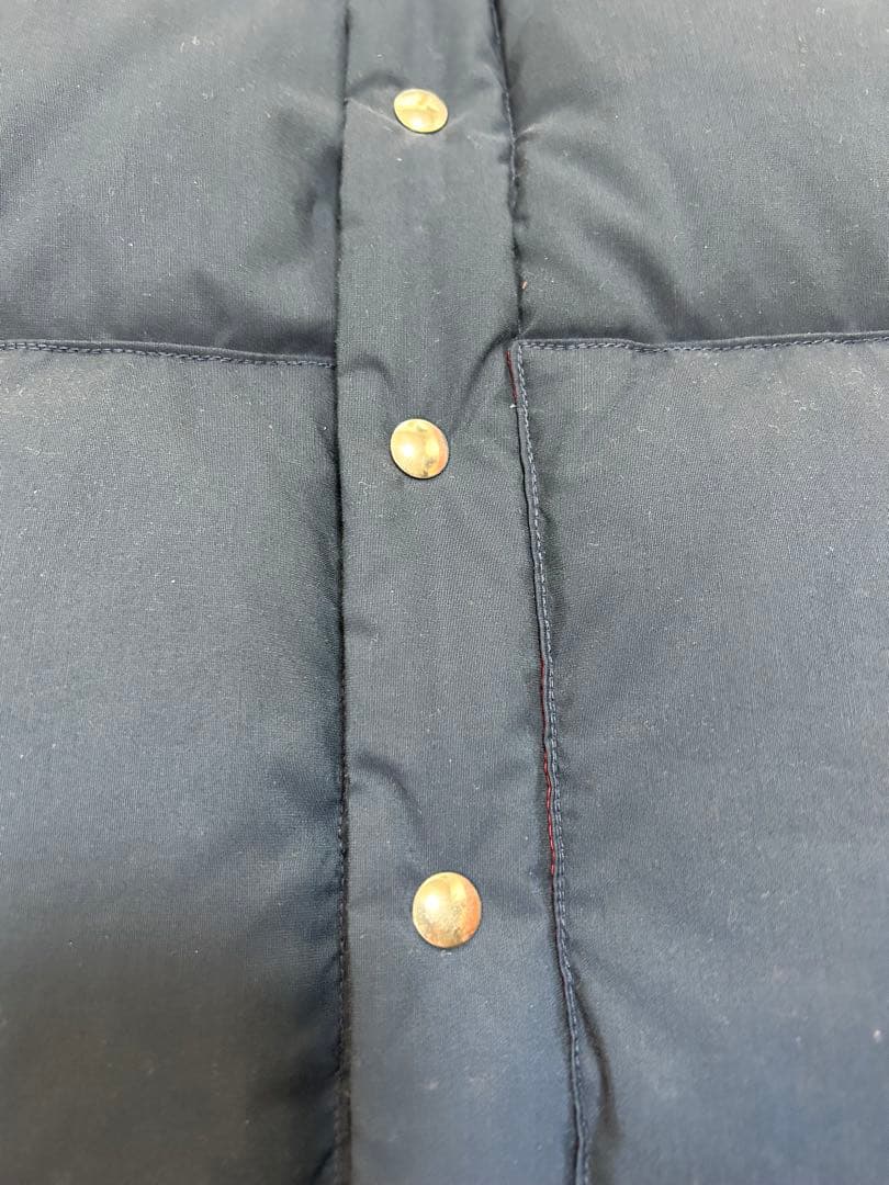 クレセントダウンワークス ダウンベスト　ネイビー MADE IN USA 美品