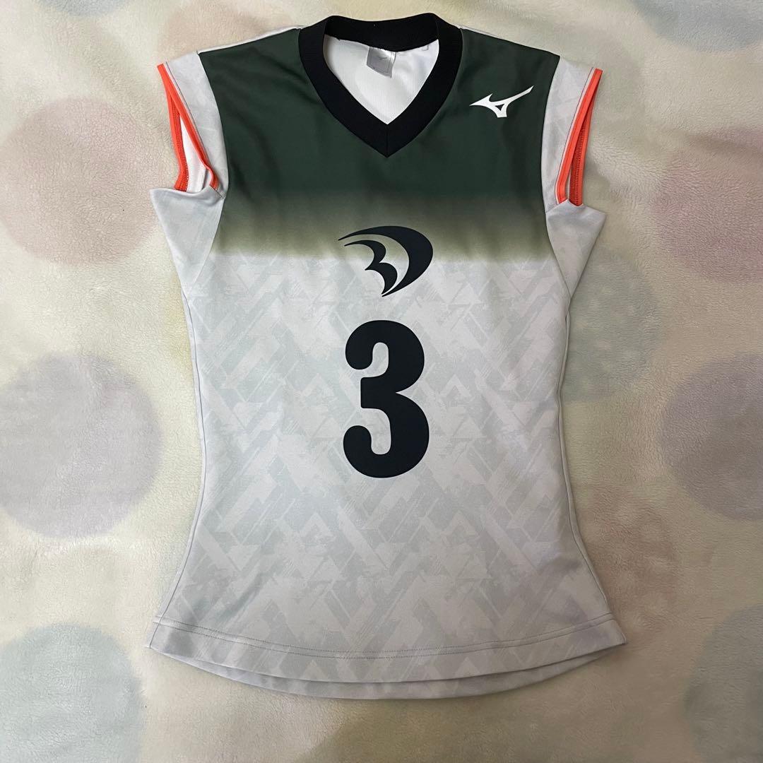 Mizuno バレーボールユニフォーム大東文化大学3番