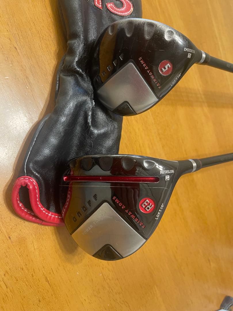 貴重ONOFF オノフ KURO FAIRWAY ARMS 3W,5W セット