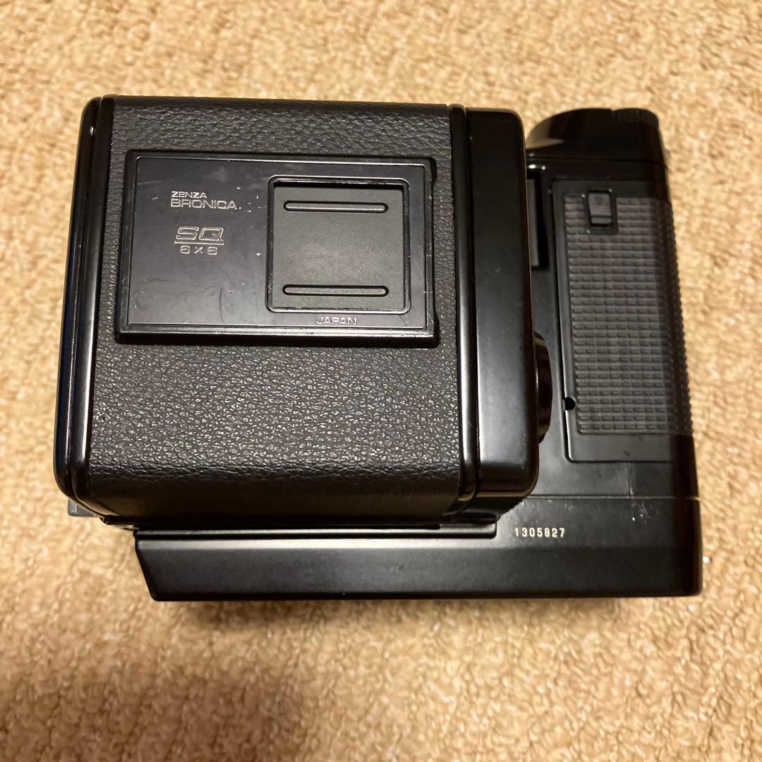 ゼンザブホニカ　SQ-Am、ウエストレベルファインダー、120フィルムバック付き