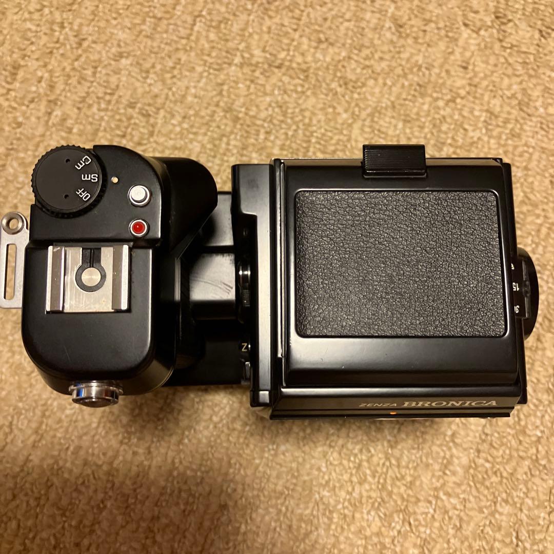 ゼンザブホニカ　SQ-Am、ウエストレベルファインダー、120フィルムバック付き