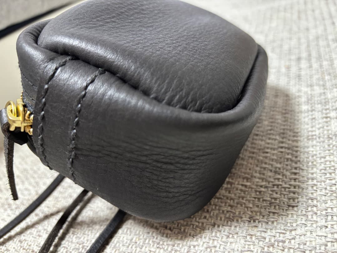 LLさん専用 ヌメ革ハンドルライザーバッグ BLUCK