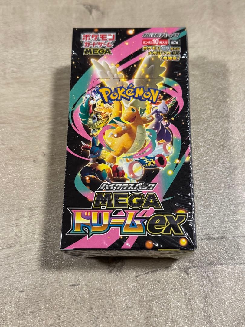 【新品・未開封】ポケモンカード MEGAドリームex 1box シュリンク付き