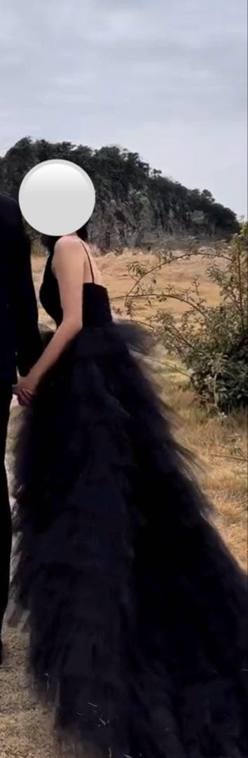 ウェディングドレス　カラードレス　ブラックドレス