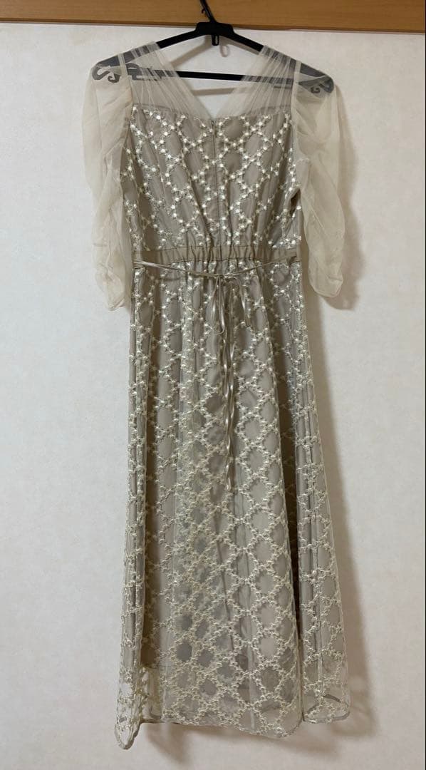タグなし新品　Dorry Doll ダイヤフラワーレースドレス　M