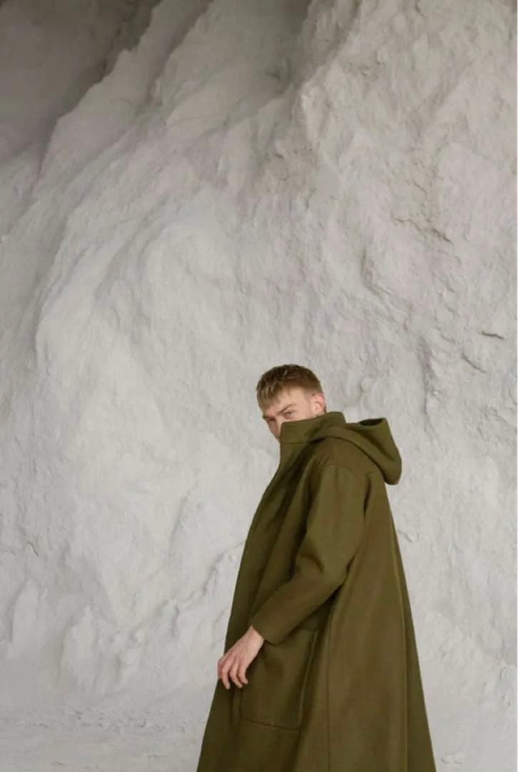 【STUDIO NICHOLSON×GLOVERALL】フーデッドコート L