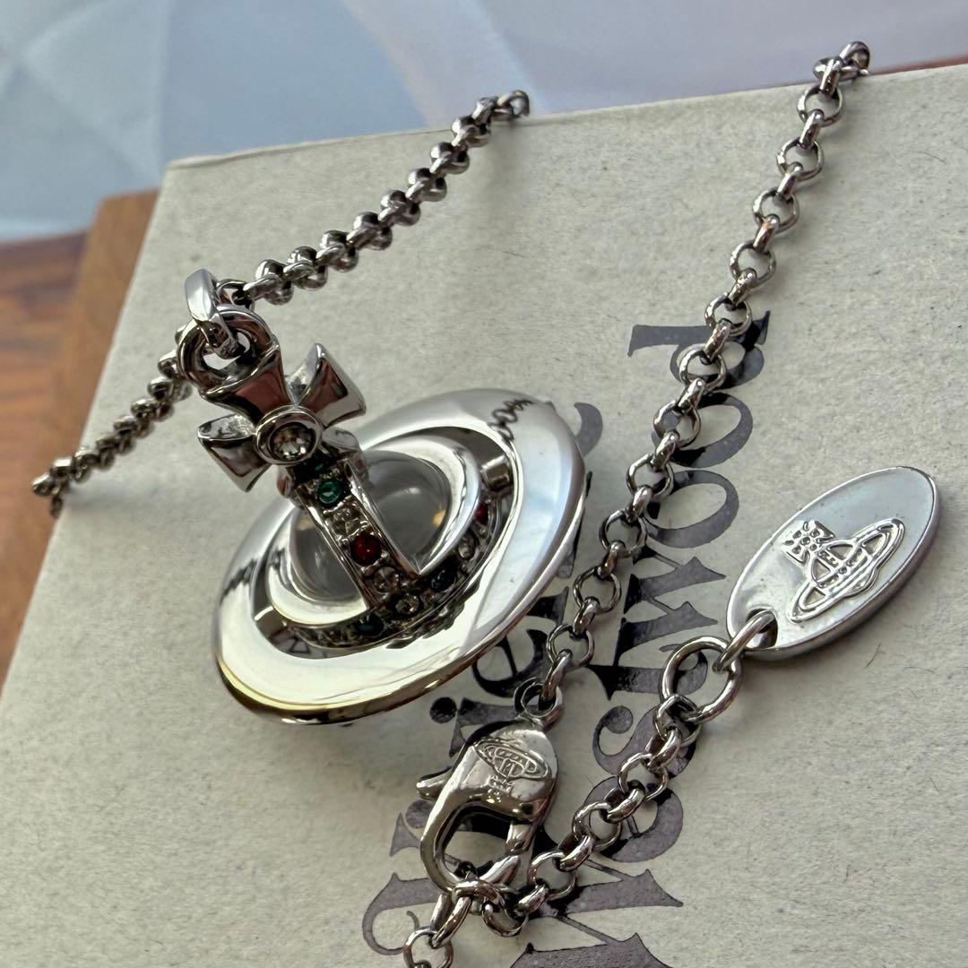 美品/正規品 VivienneWestwood タイニーオーブ/ガンメタル