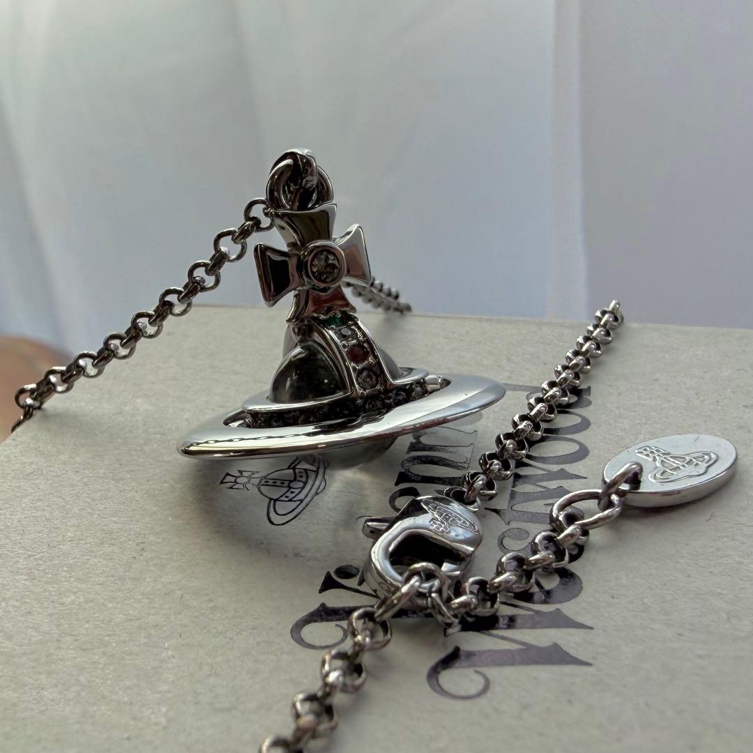 美品/正規品 VivienneWestwood タイニーオーブ/ガンメタル