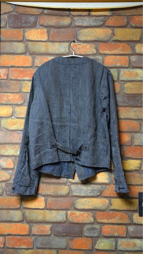 ナイジェルケーボン ノーカラージャケット 46