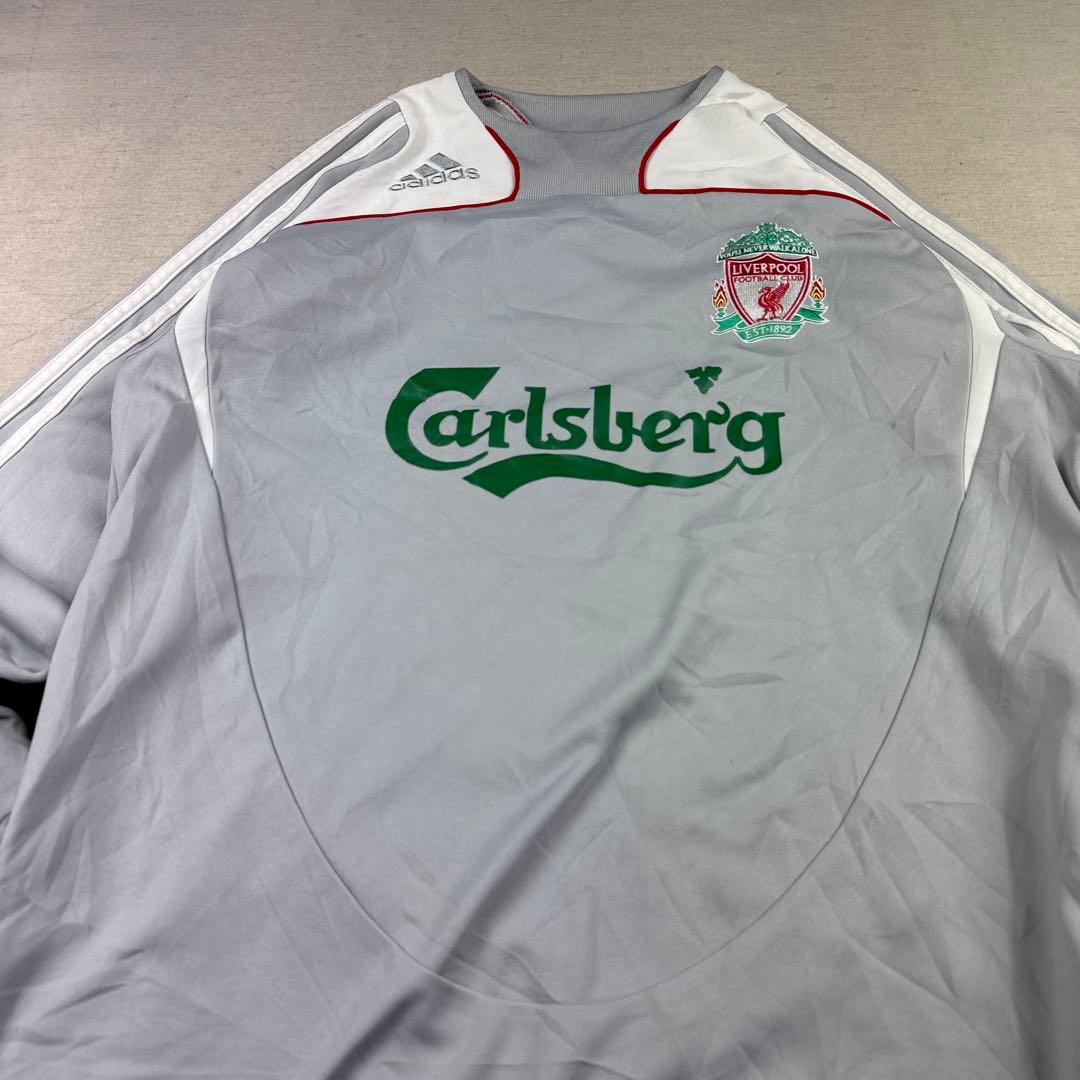 08-09 adidas リバプールFC ドリルトップ トレーニングウェア M