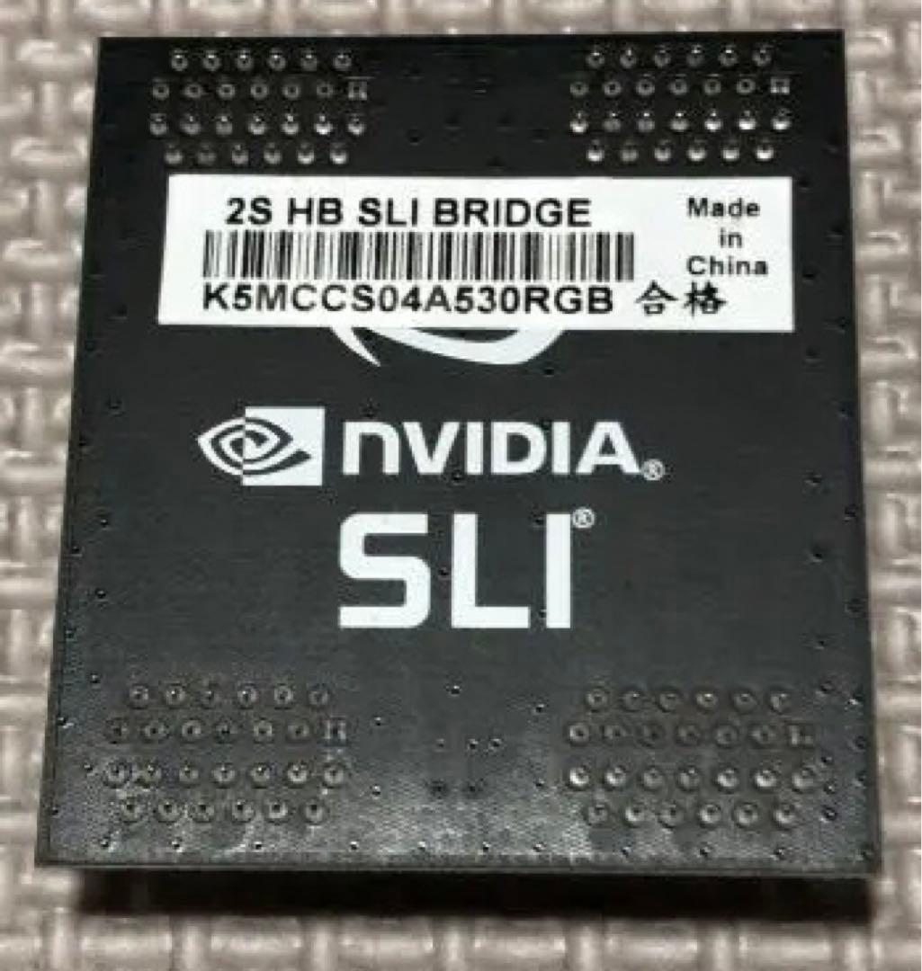 MSI GTX 1070 AERO 8G OC + 2way SLI ブリッジ