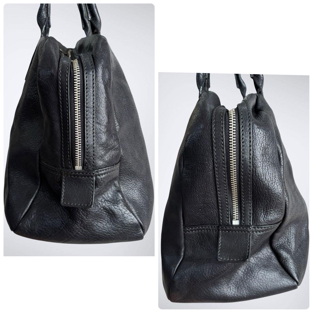 hunting world ハンティングワールド　ボストンバッグ　オールレザー