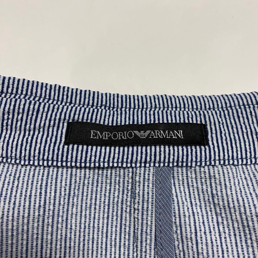 EMPORIO ARMANI シアサッカージャケット size52 ブルガリア製