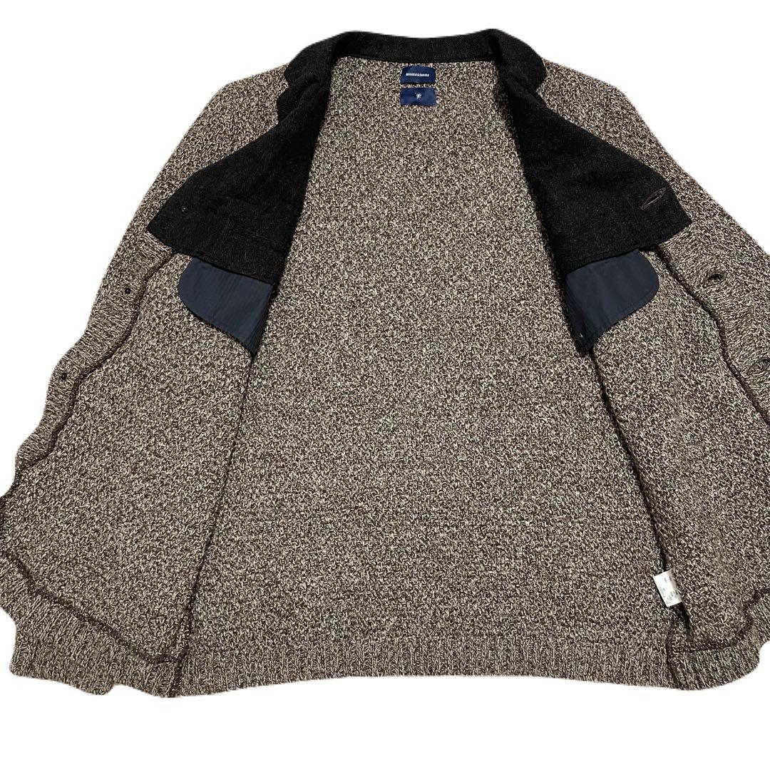 MIHARA YASUHIRO ミハラヤスヒロ　ニットジャケット　カーディガン