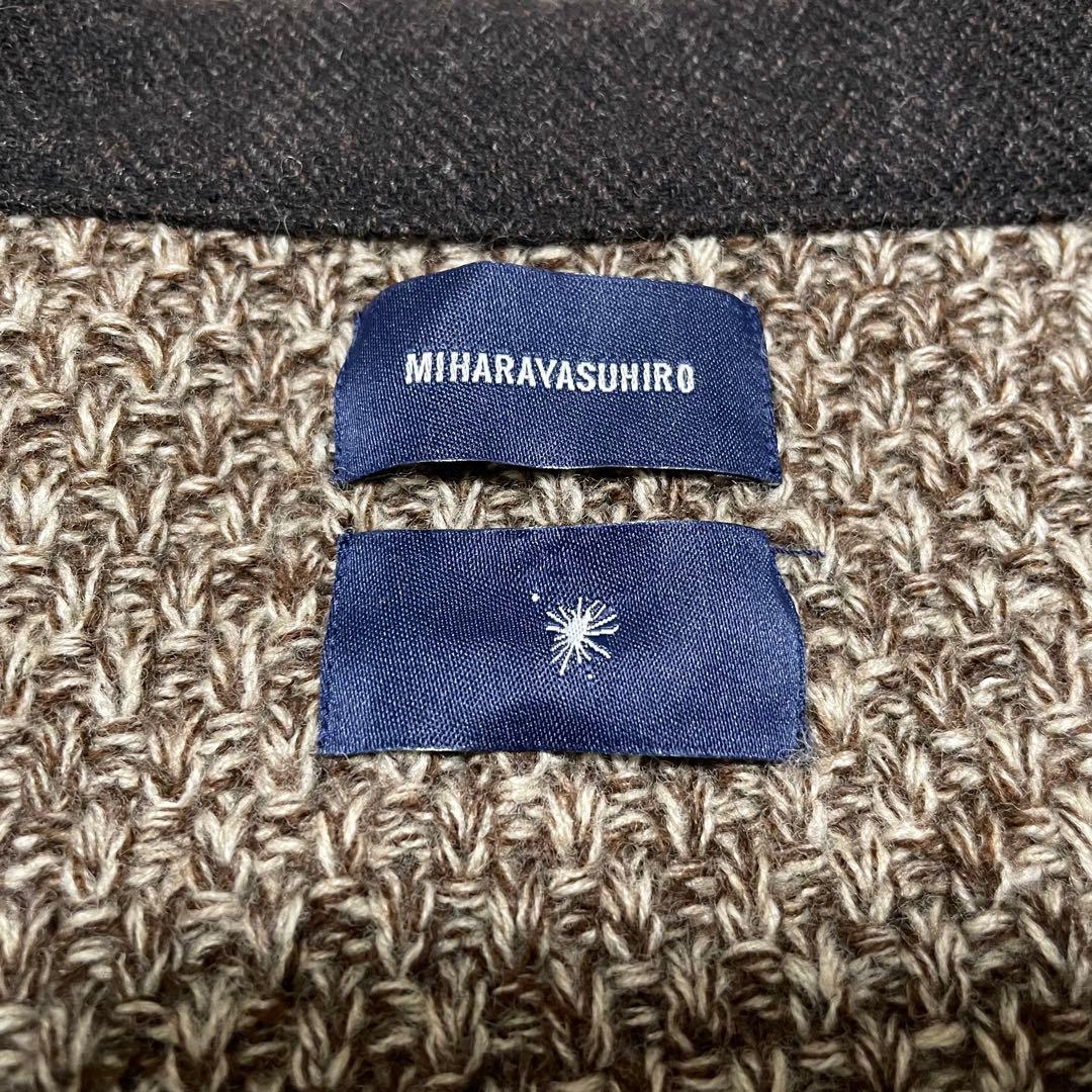 MIHARA YASUHIRO ミハラヤスヒロ　ニットジャケット　カーディガン