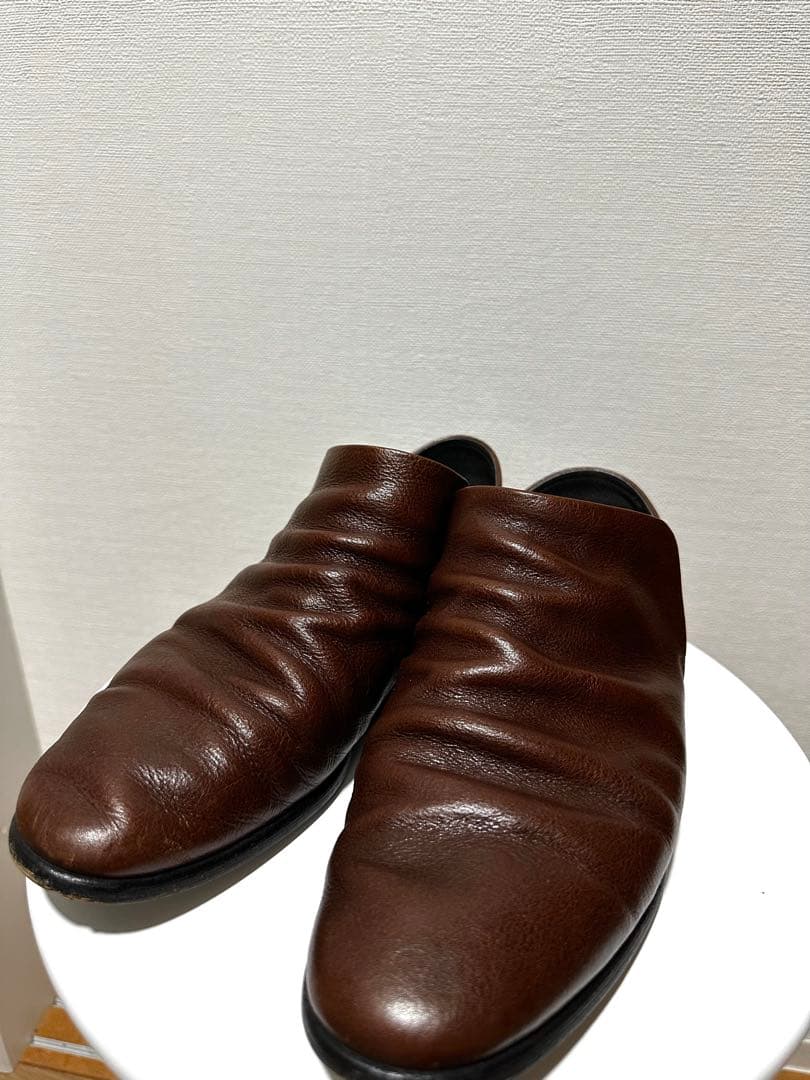 alfredoBANNISTER ブラウン スリッポン 日本製 ビジネスシューズ