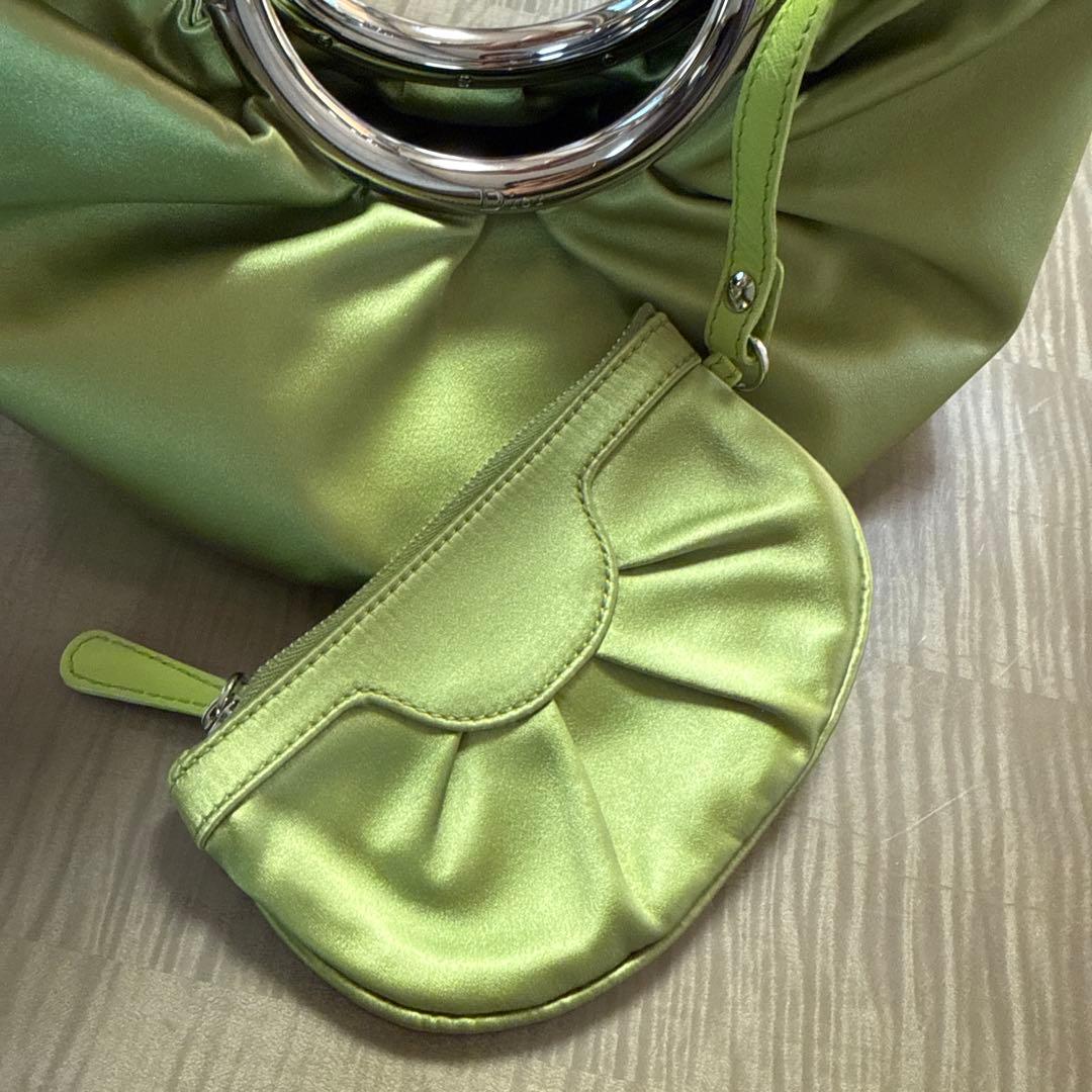Dior サテンバッグ