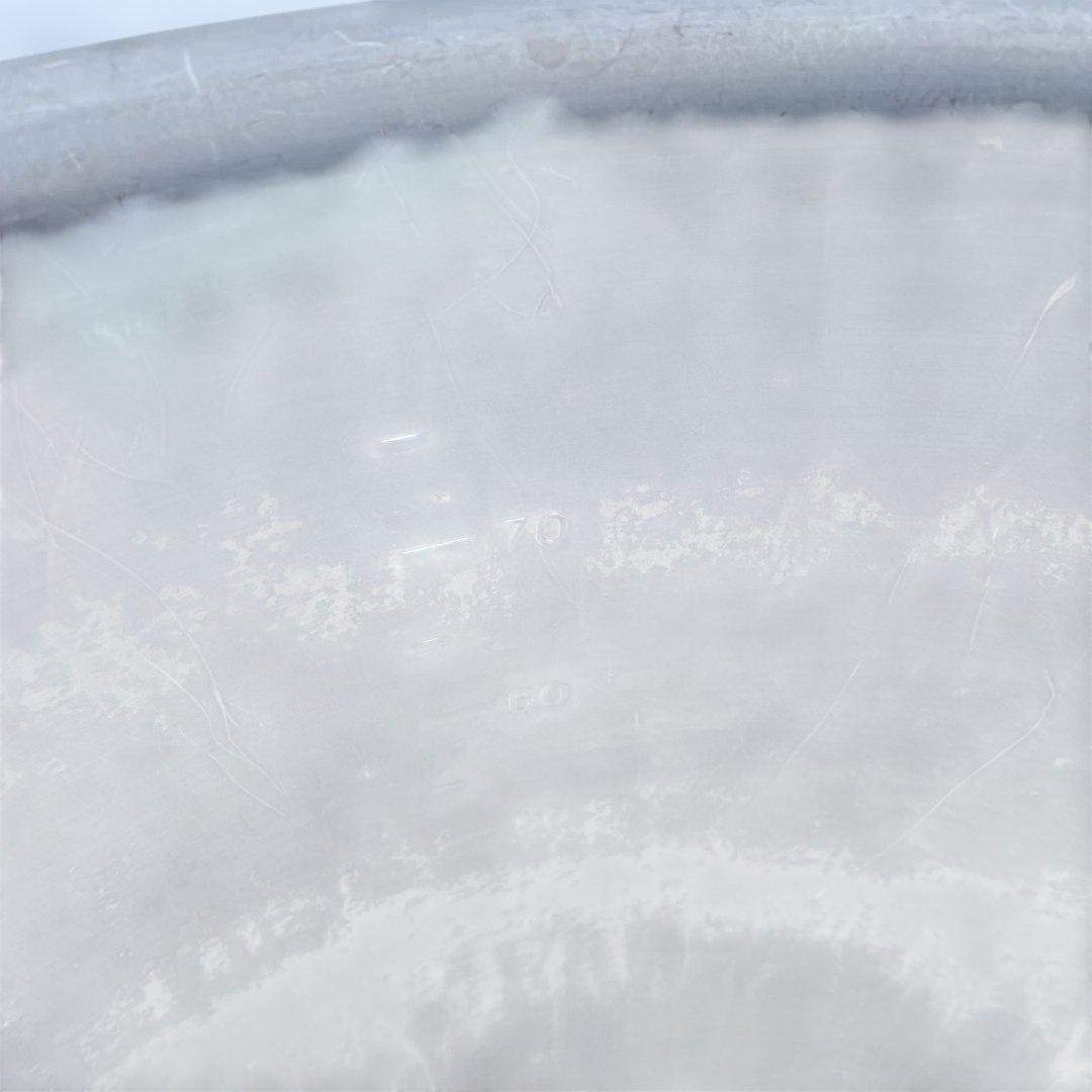 寸胴 鍋 48cm 85L ガス火専用 キングポット 中尾アルミ メジャー付