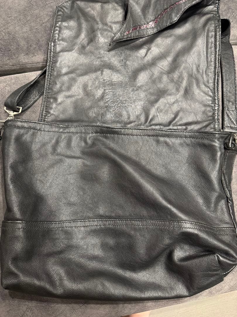 9miles snake ヴァンパイア 本革レザー ショルダーバッグ