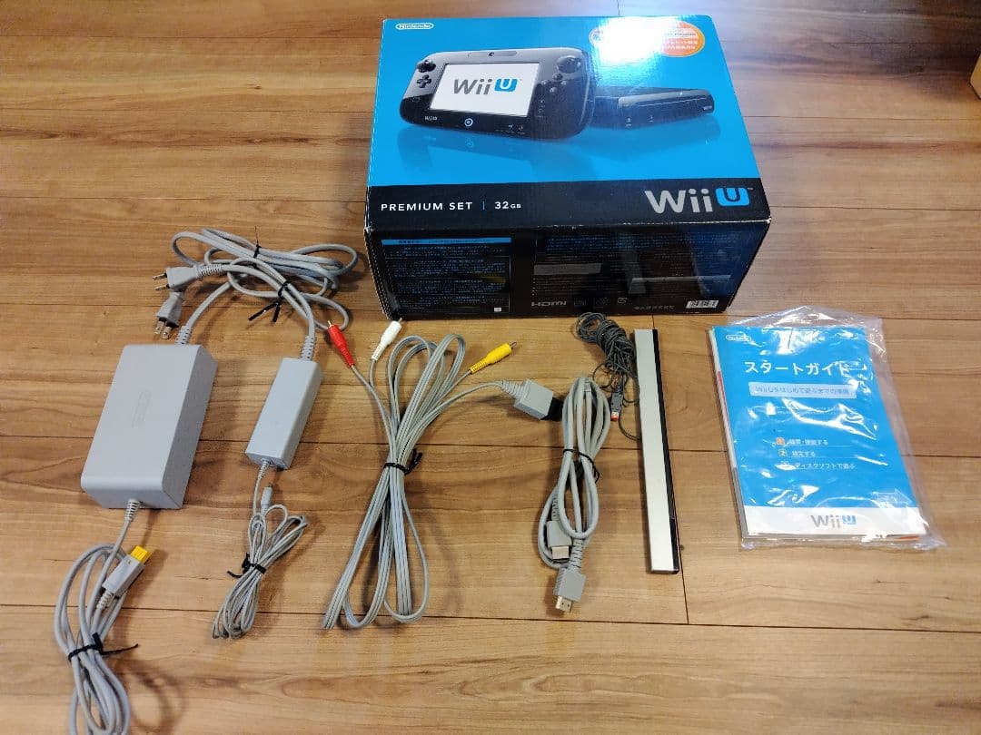 Wii U 本体、コントローラー、ソフト　すごいセット！