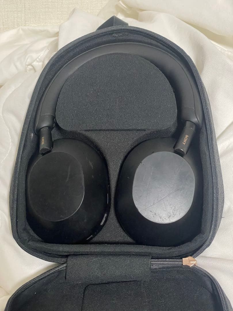 SONY WH1000XM5 ワイヤレスヘッドホン ケース付き