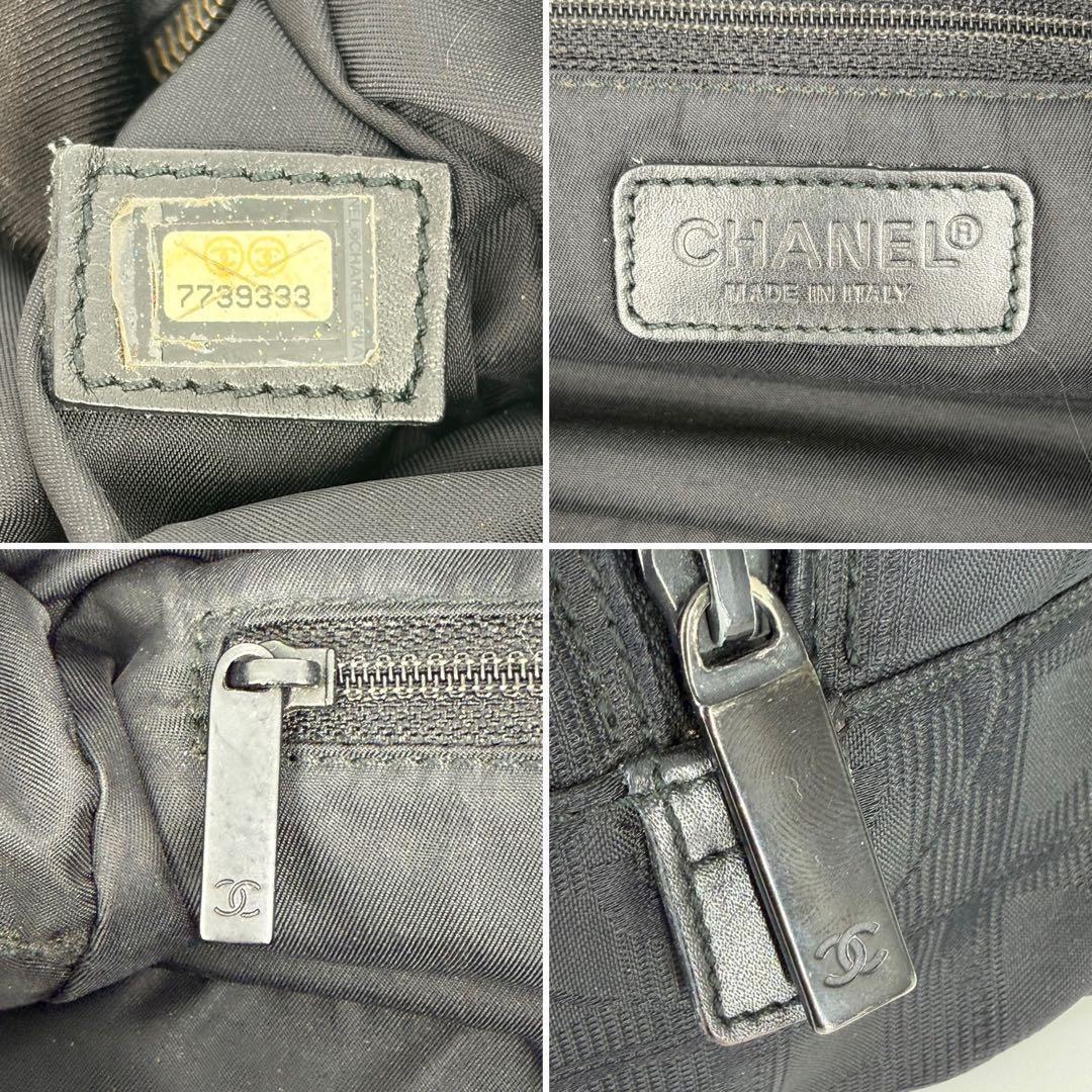 【美品】CHANELシャネル ニュートラベルライン ミニボストン 7番台 859