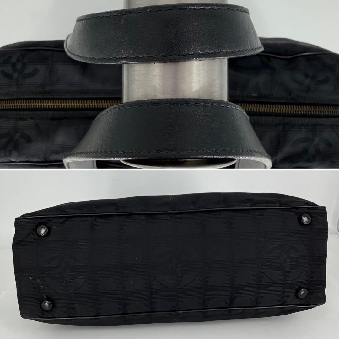 【美品】CHANELシャネル ニュートラベルライン ミニボストン 7番台 859