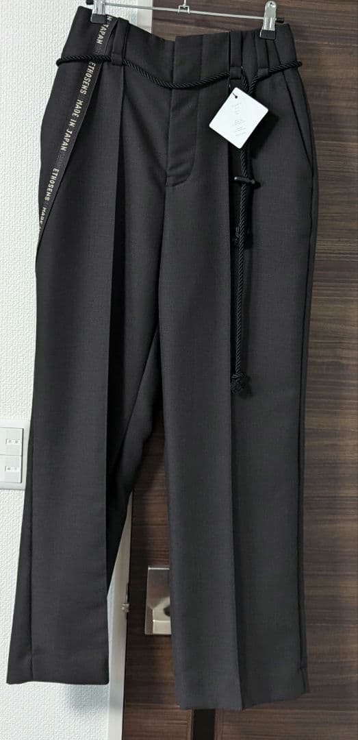 ETOSENS エトセンス　23aw スラックス　Ear name slacks