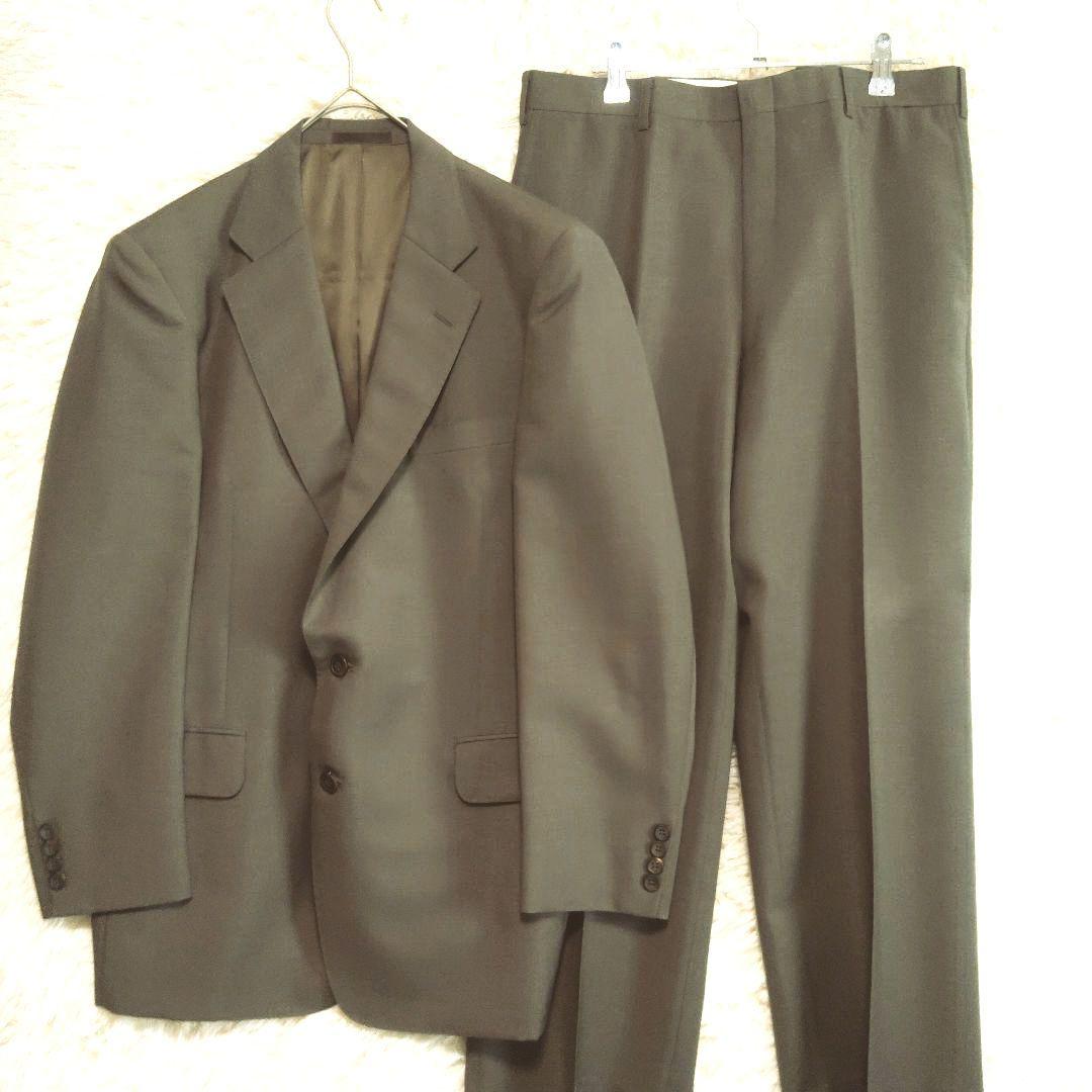 バーバリー　Burberrys　スーツ　セットアップ　モヘア混　背抜き　AB6