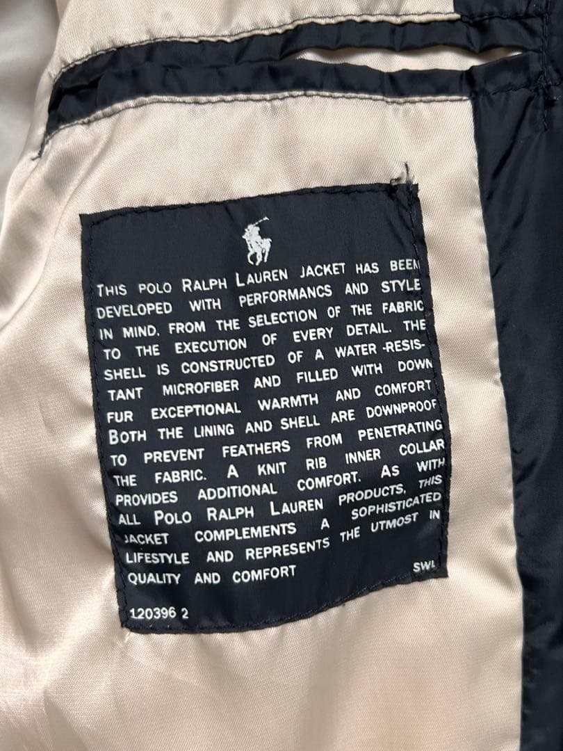 Polo Ralph Lauren ブラック ダウンジャケット